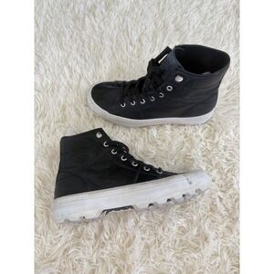 Lugz Women's Black High Top Fashion Sneakers Chunky Platform Sole‎ Shoes 8.5